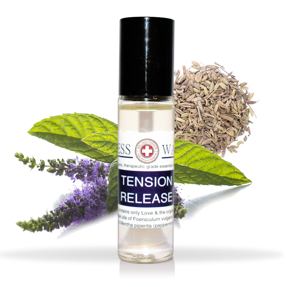 Tension Release Essential Oil Blend - Roller Bottle